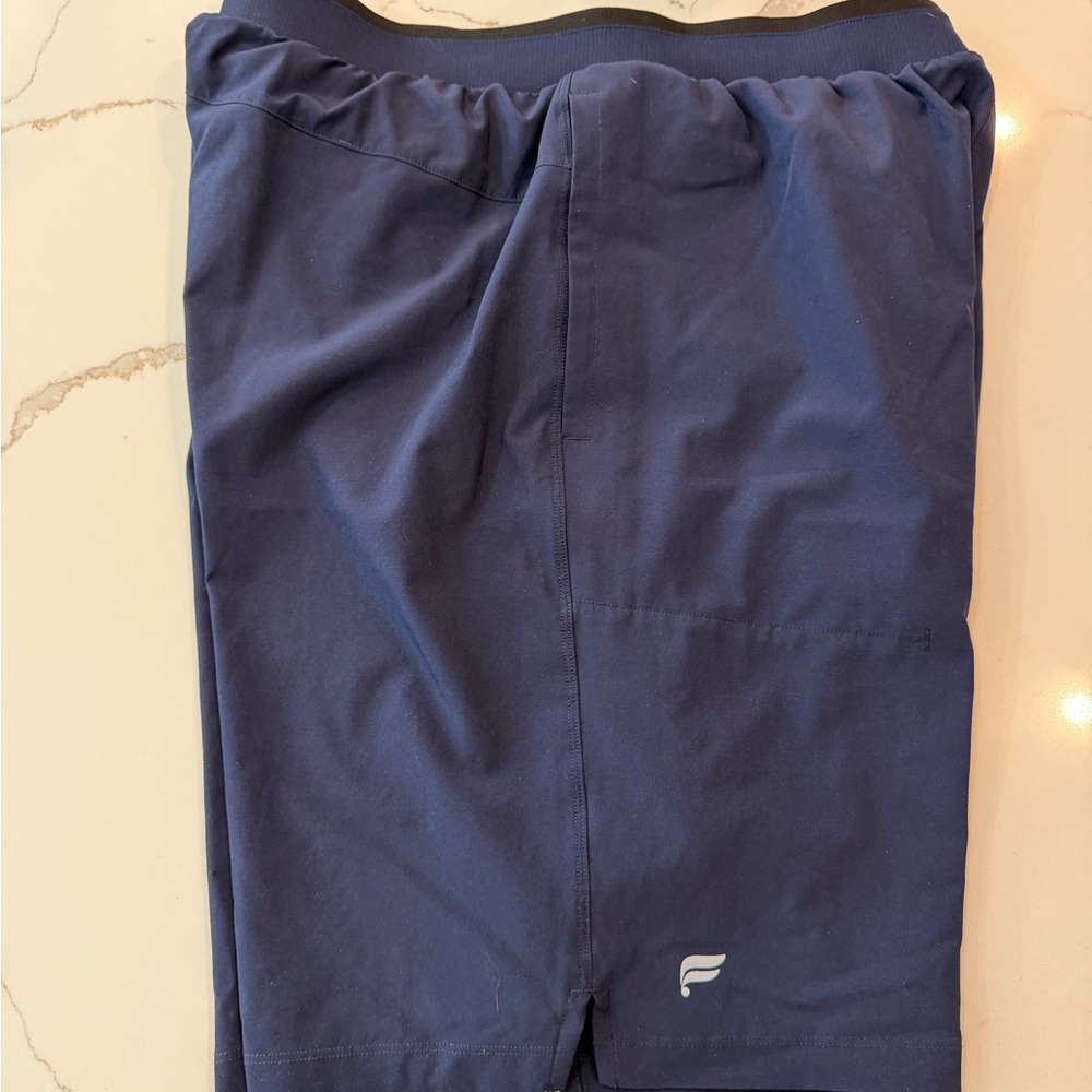 Fabletics Men's Navy Blue Athletic Shorts